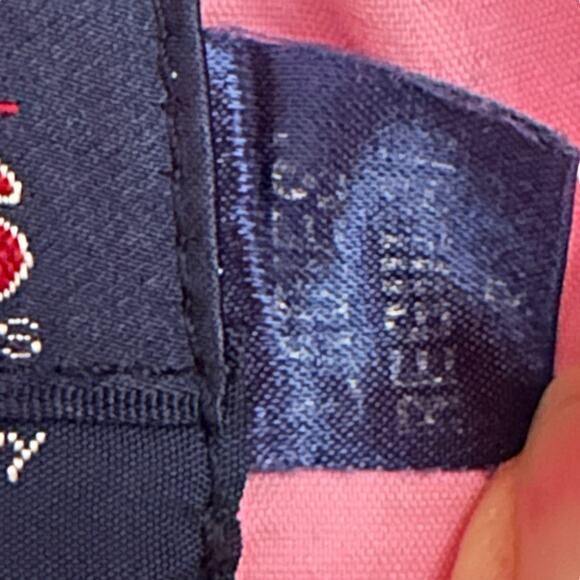 Vtg Hermans World Women M Pink Ski Bib Overalls Belted 80s Snow Pants Hong Kong - Picture 6 of 13